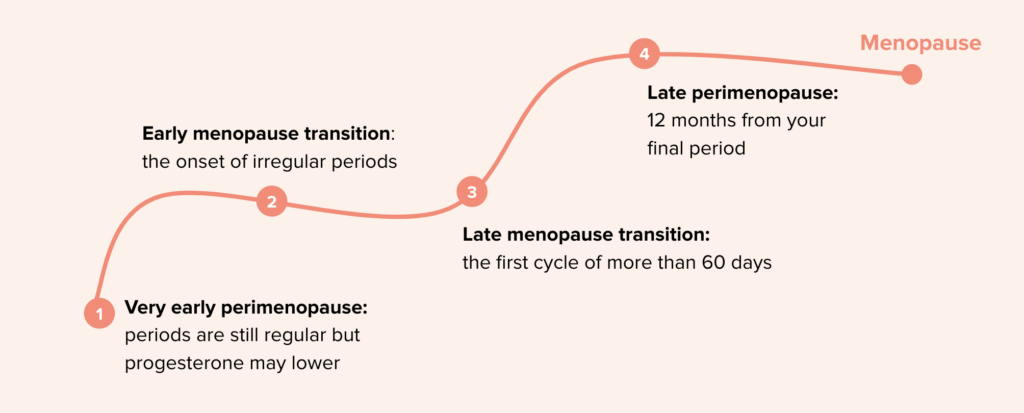 The Four Stages of Perimenopause