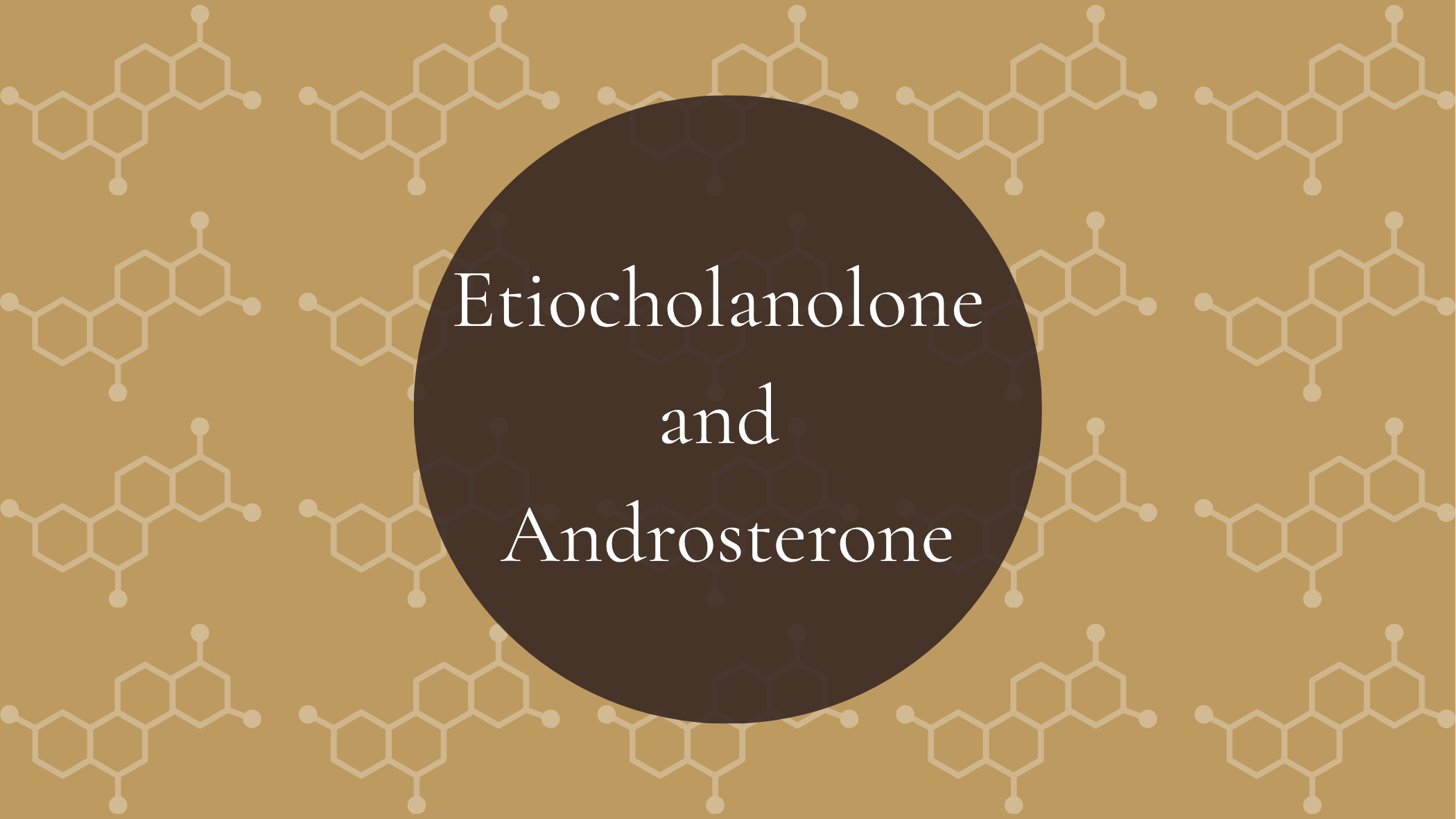 Androsterone and Etiocholanolone